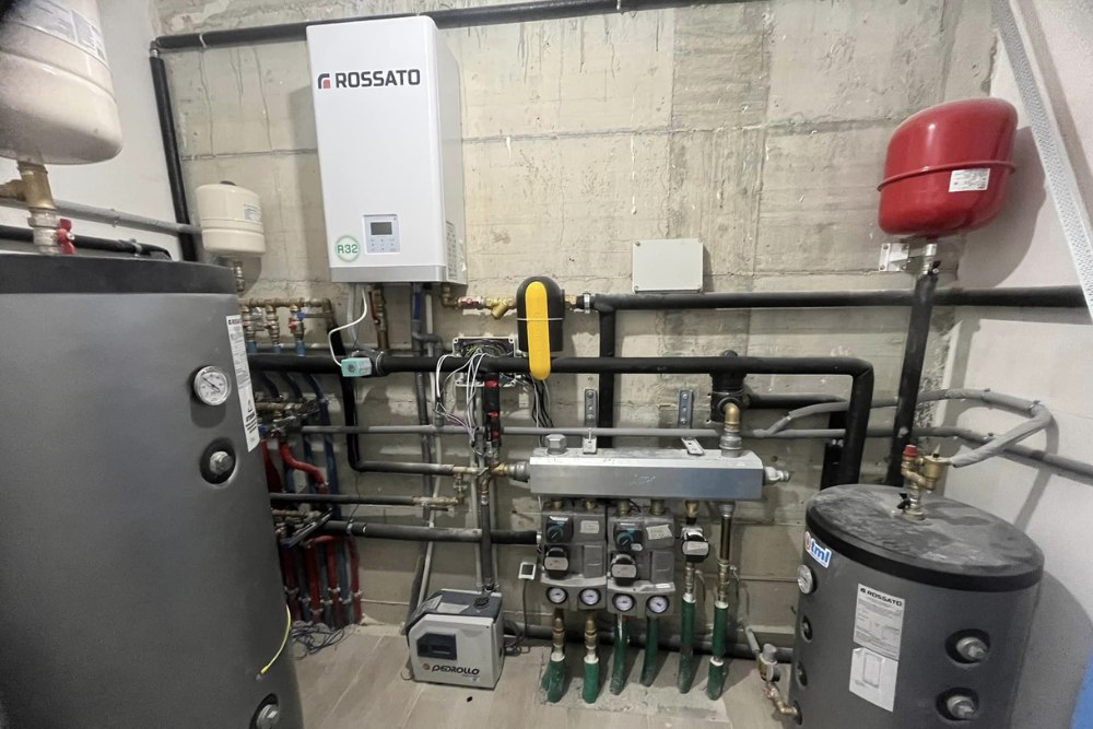 Avviamento impianto integrato caldo/freddo e VMC