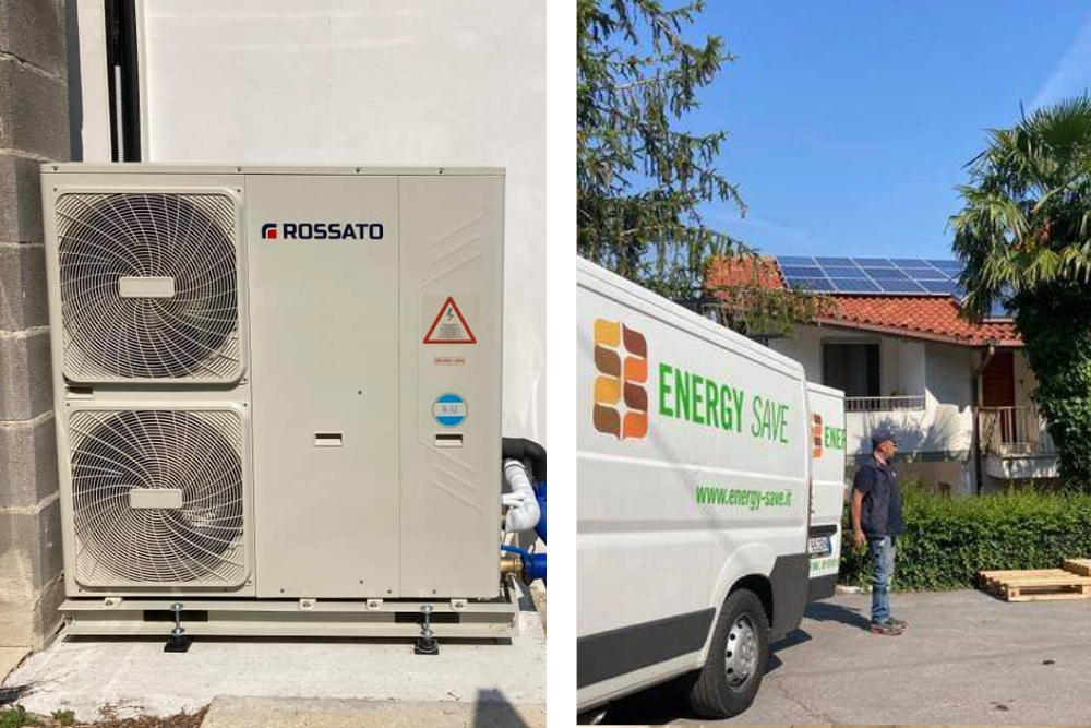 Pompa di Calore ad alta efficienza con Solare Termico