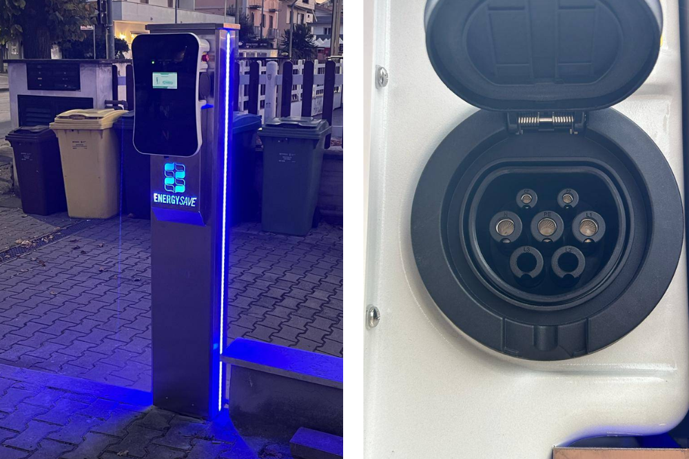 Stazione di ricarica per auto