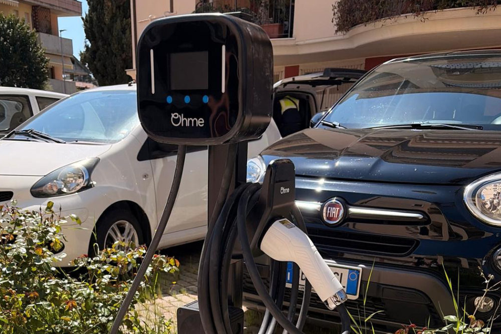 Installazione colonnina di ricarica